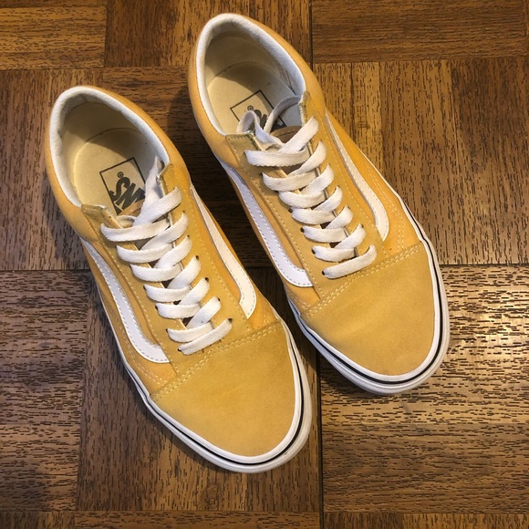vans old skool mustard yellow